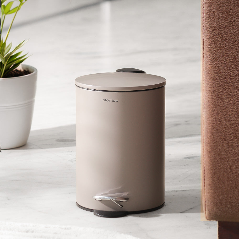 Tubo Pedal Bin 3L - Taupe