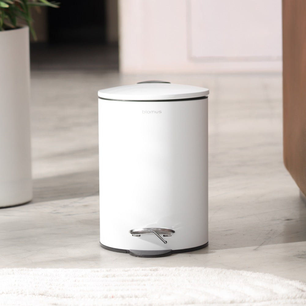 Tubo Pedal Bin 3L - White