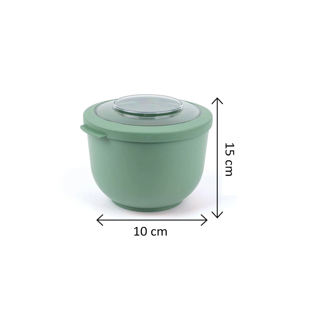 Tylla Storage Bowl with Lid 1200ml - Sage Green