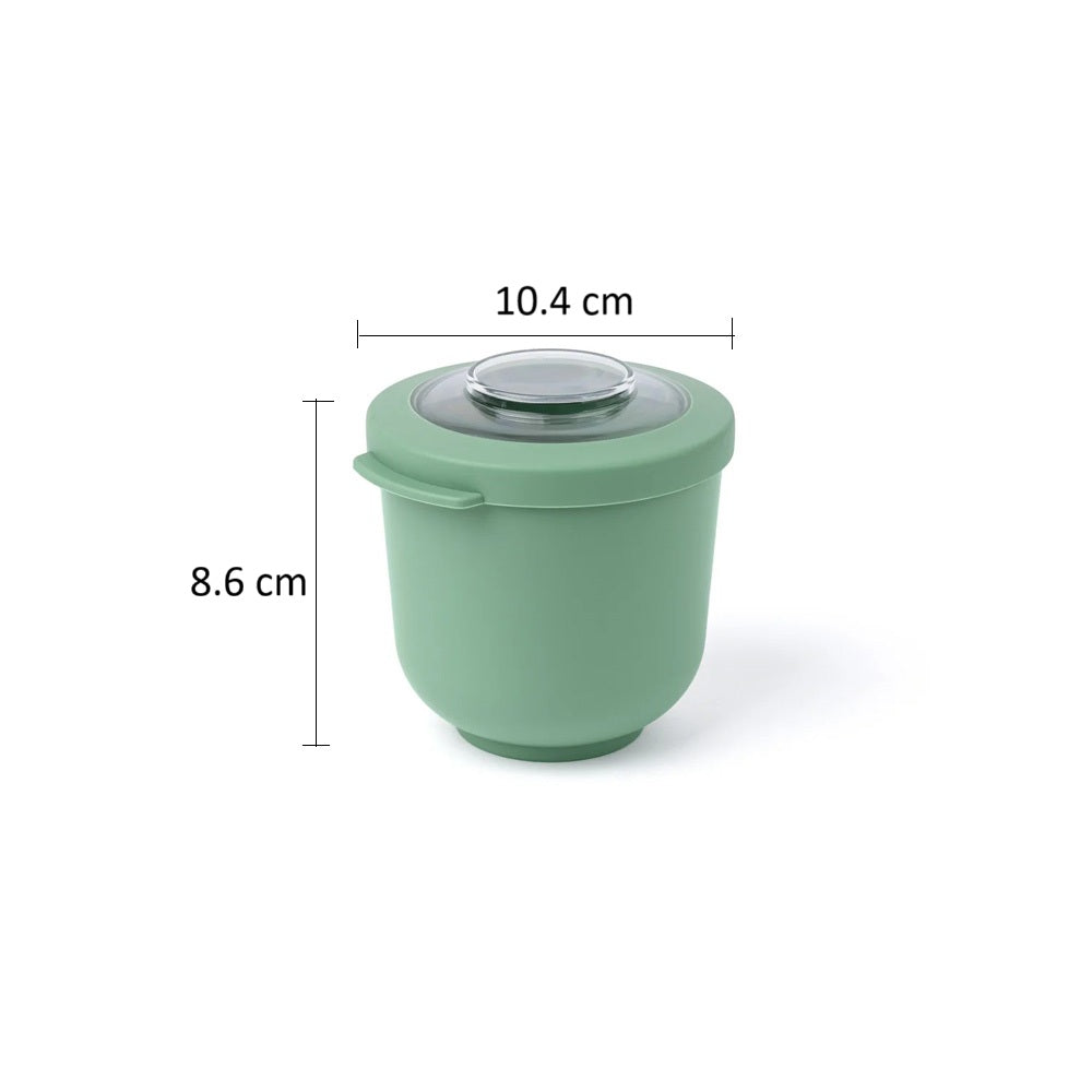Tylla Storage Bowl with Lid 500ml - Sage Green