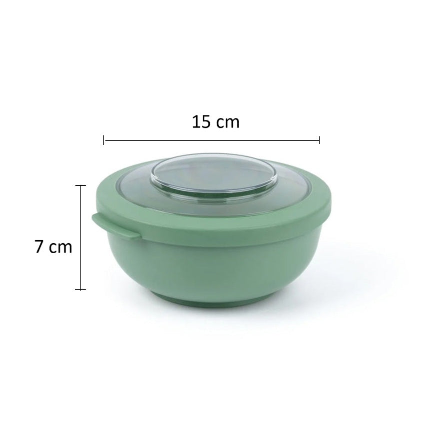 Tylla Storage Bowl with Lid 700ml - Sage Green