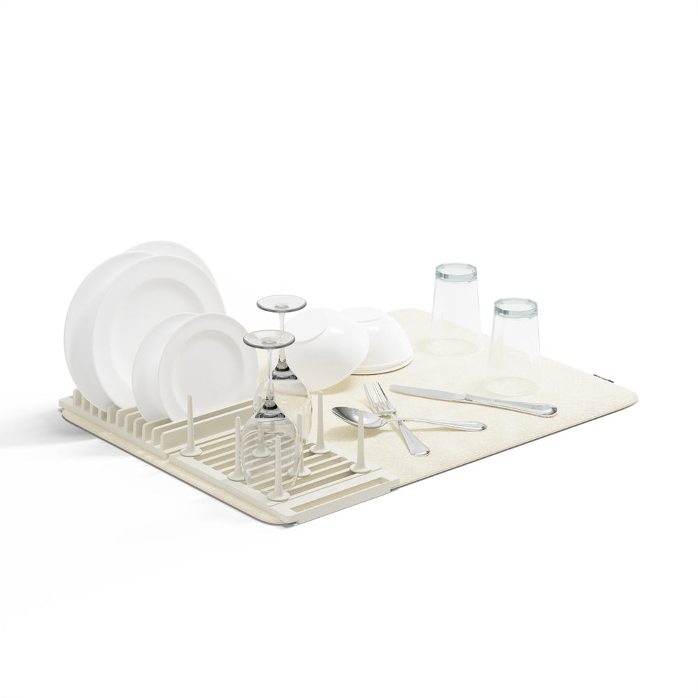 UDry Peg Drying Rack with Mat - Linen