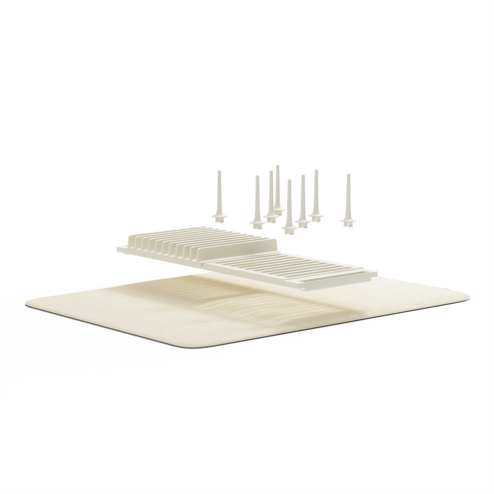 UDry Peg Drying Rack with Mat - Linen