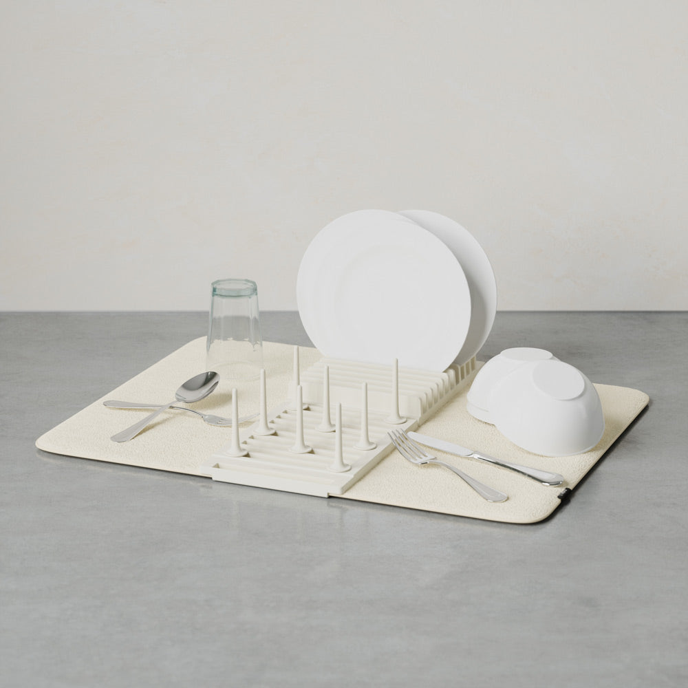 UDry Peg Drying Rack with Mat - Linen