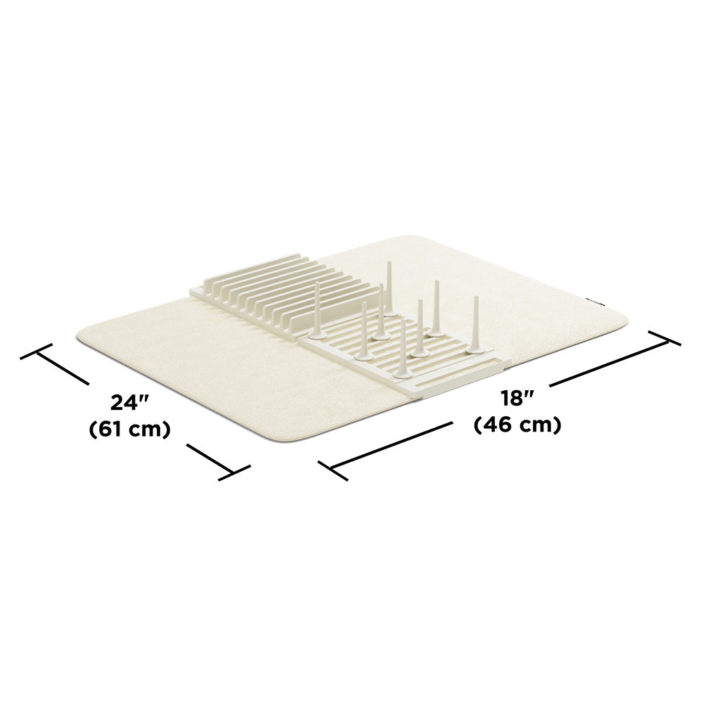 UDry Peg Drying Rack with Mat - Linen