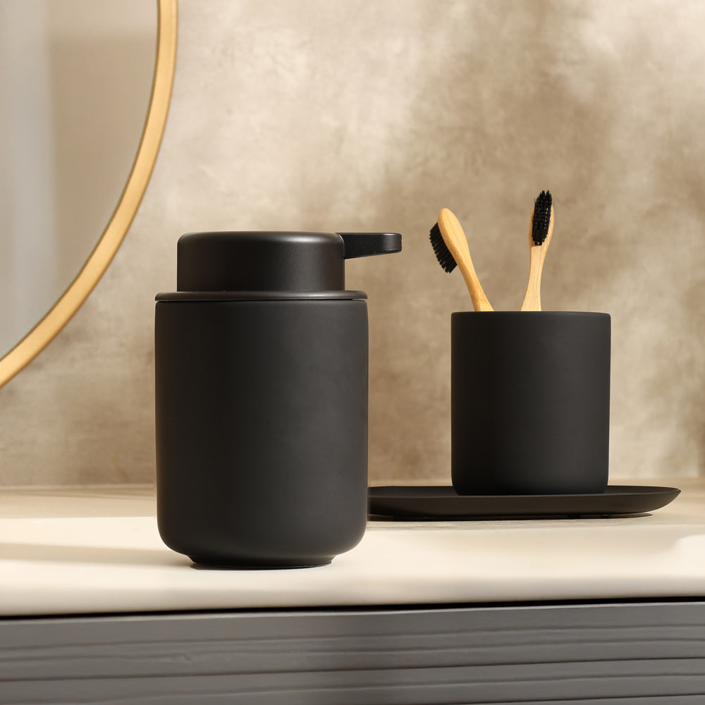 Ume 3-piece Bathroom Set - Black