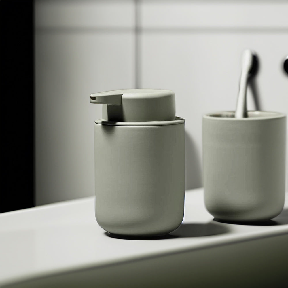 Ume Soap Dispenser - Olive Green