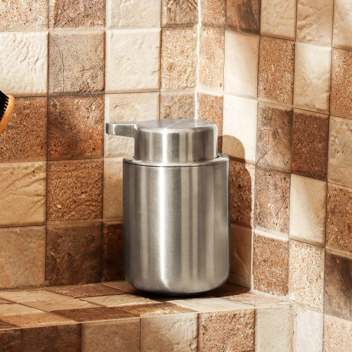 Ume Stainless Steel Soap Dispenser - Matte Steel