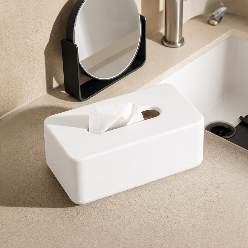Ume Tissue Box Holder - White