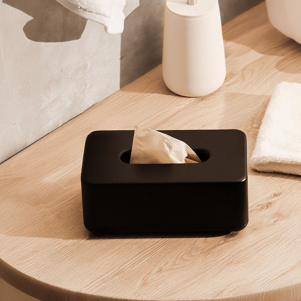Ume Tissue Box Holder - Black