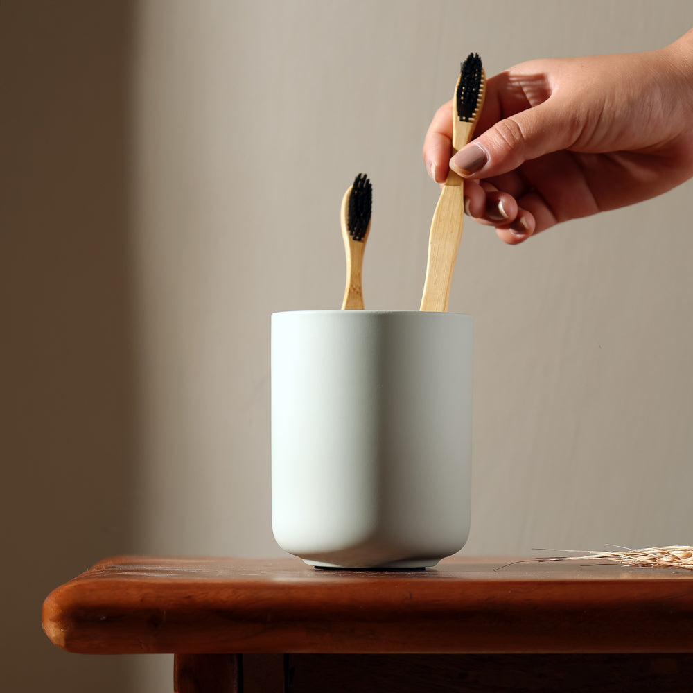 Ume Toothbrush Tumbler - Eucalyptus