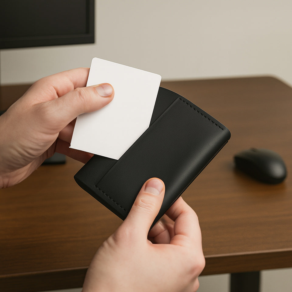 Under Cover Cardholder - Black RFID