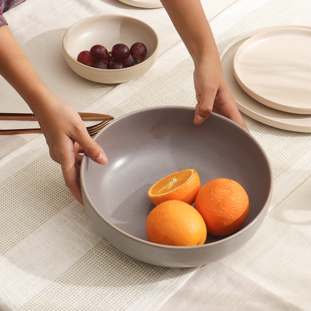 Urban Serving Bowl - Grey