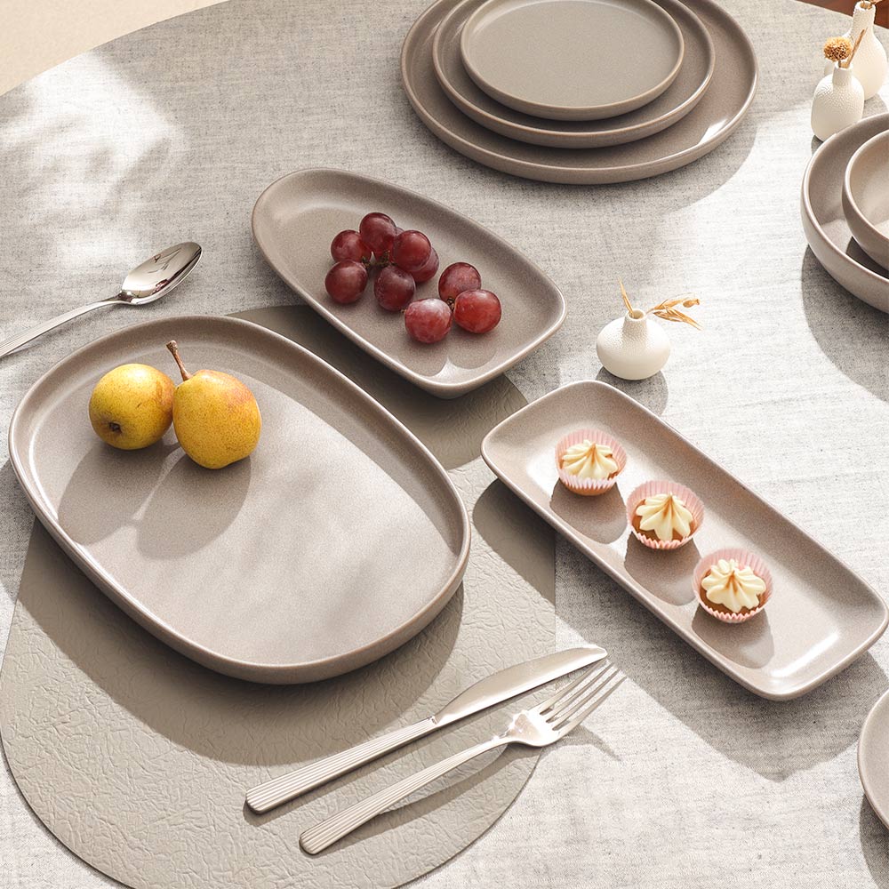 Urban Oval Platter - Grey