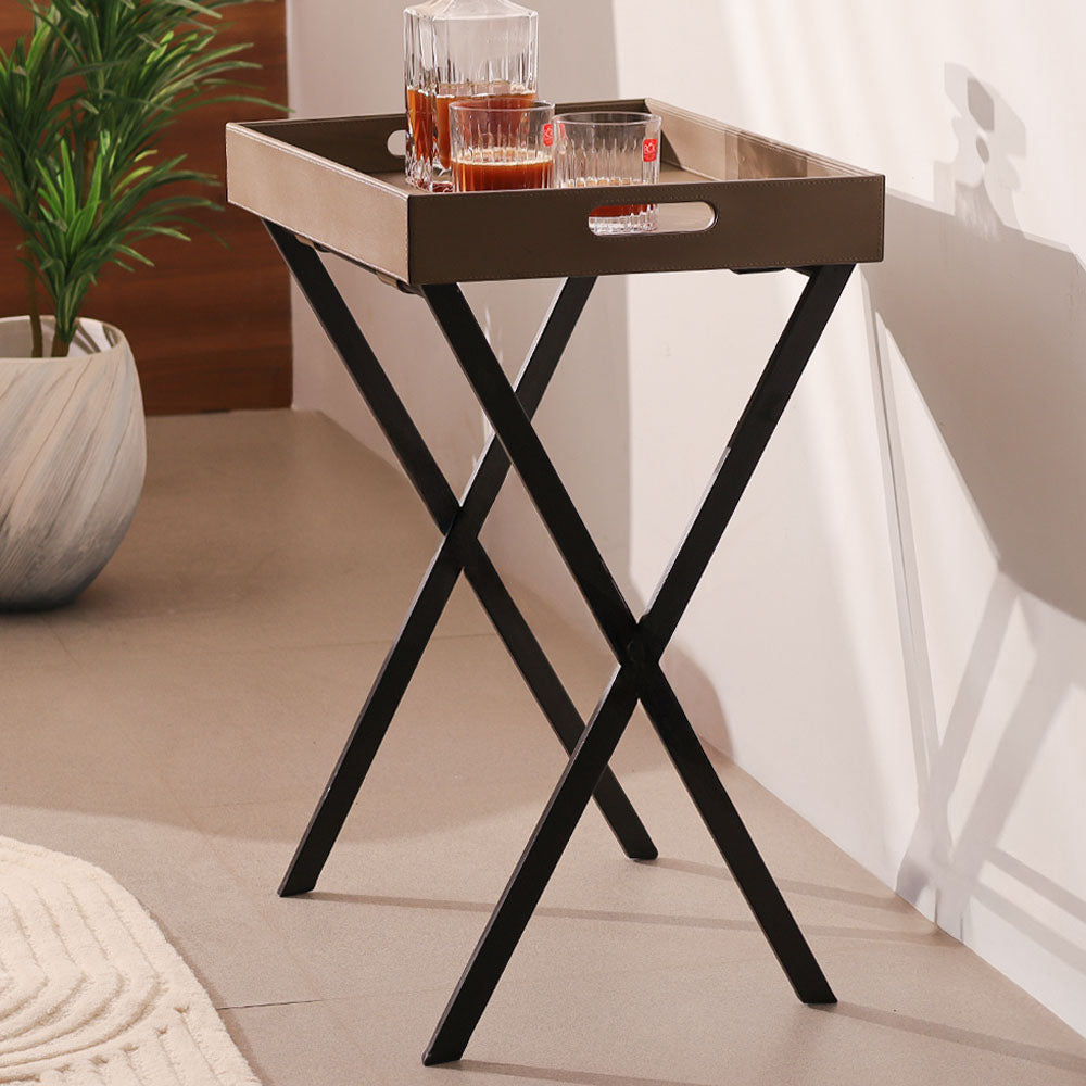 Urban Host Butler Tray - Cedar Black