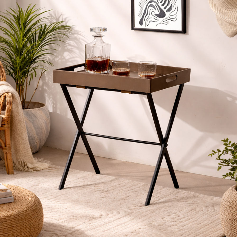 Urban Host Butler Tray - Cedar Black