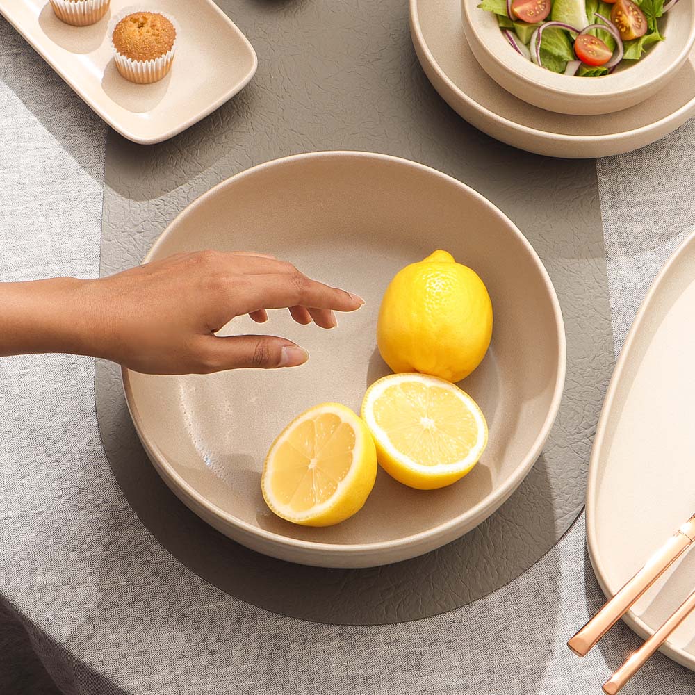 Urban Serving Bowl - Taupe