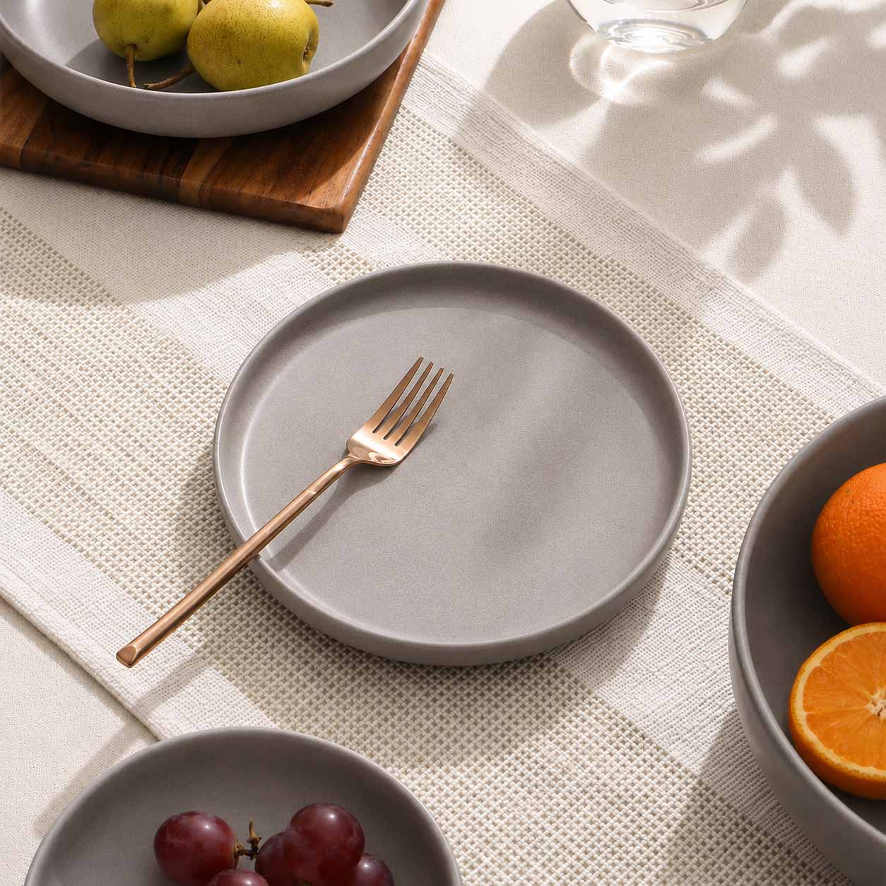 Urban Quarter Plate - Grey