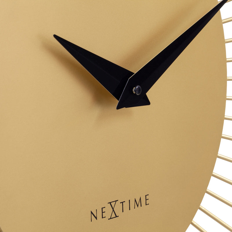 Vasco Round Wall Clock 80cm - Gold