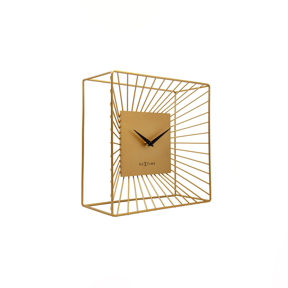 Vasco Table Clock - Gold