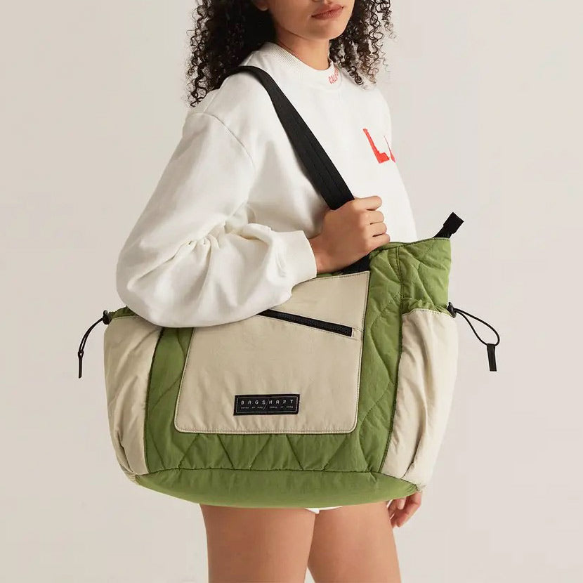 Vega Tote Bag - Moss Green