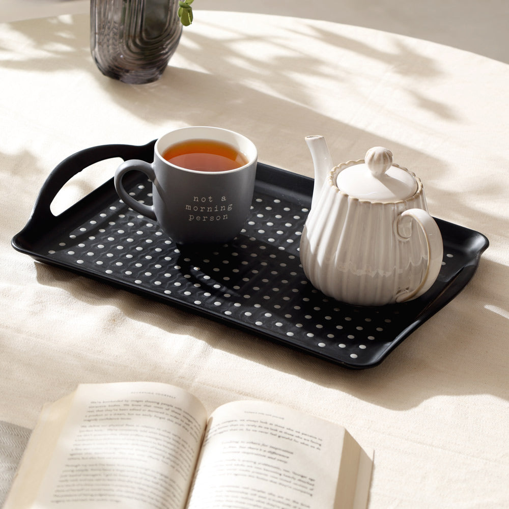 Vente Serving Tray Large - Black