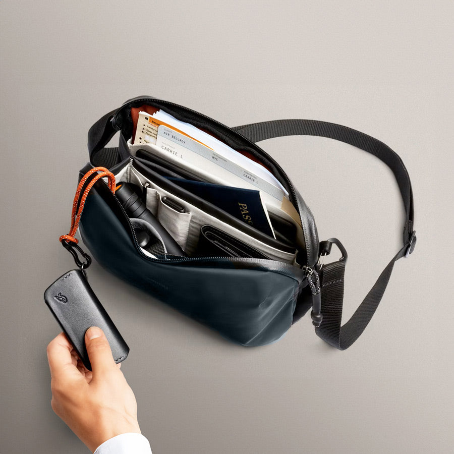 Bellroy Venture Travel Crossbody - Deep Ocean