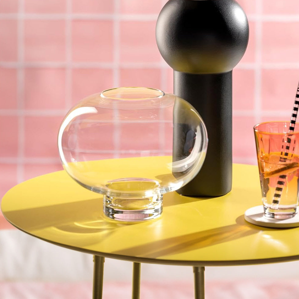 Vernazza Ball Vase - Clear
