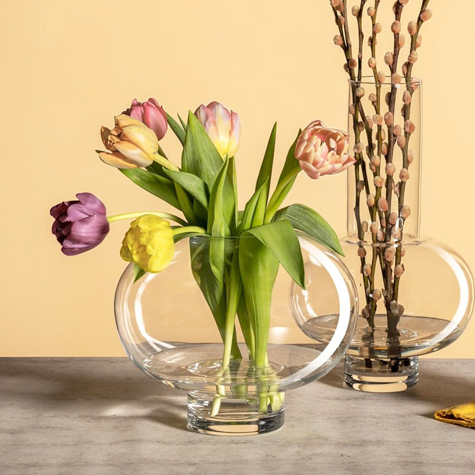 Vernazza Ball Vase - Clear