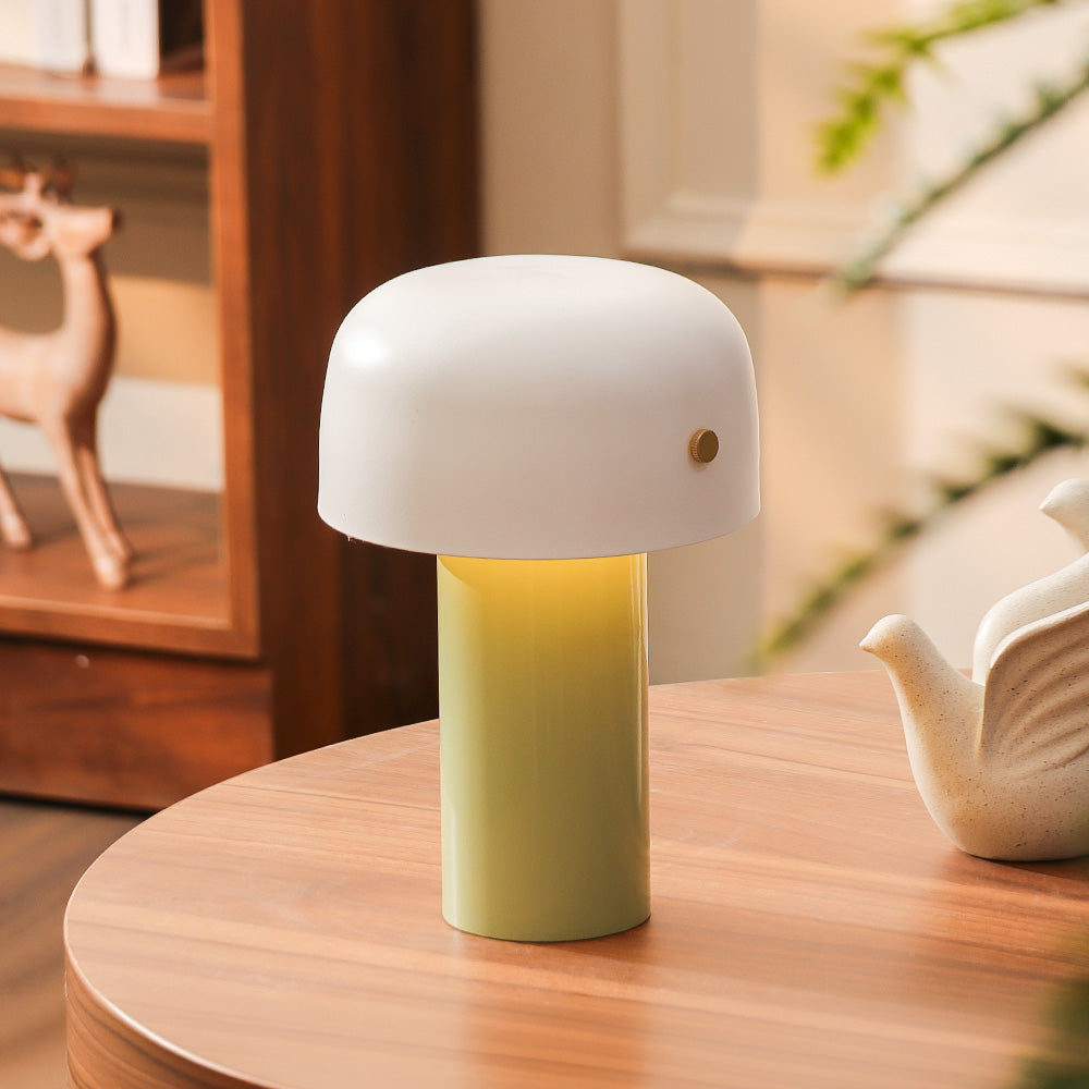 Verne Rechargeable Desk Lamp Medium - Mint White