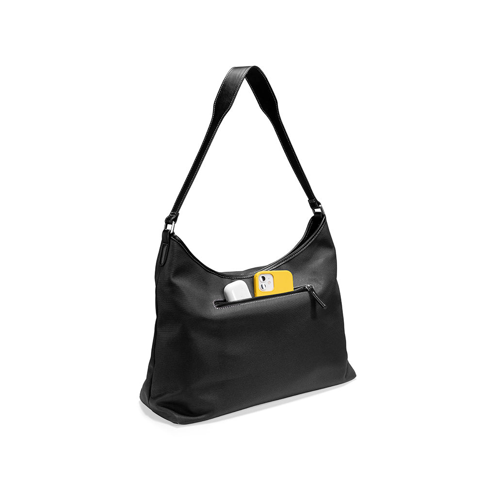 Versatile Laptop Tote with Removable Sleeve - Black 14 inch