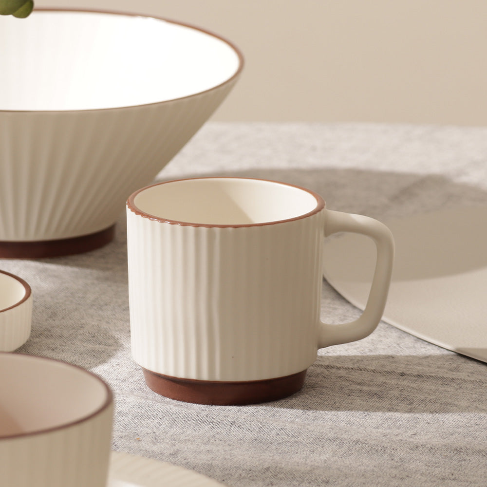 Vesper Coffee Mug - Cream Brown