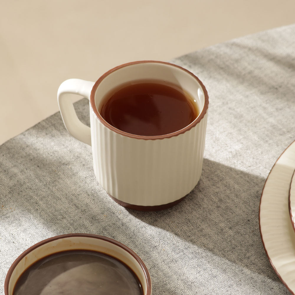 Vesper Coffee Mug - Cream Brown
