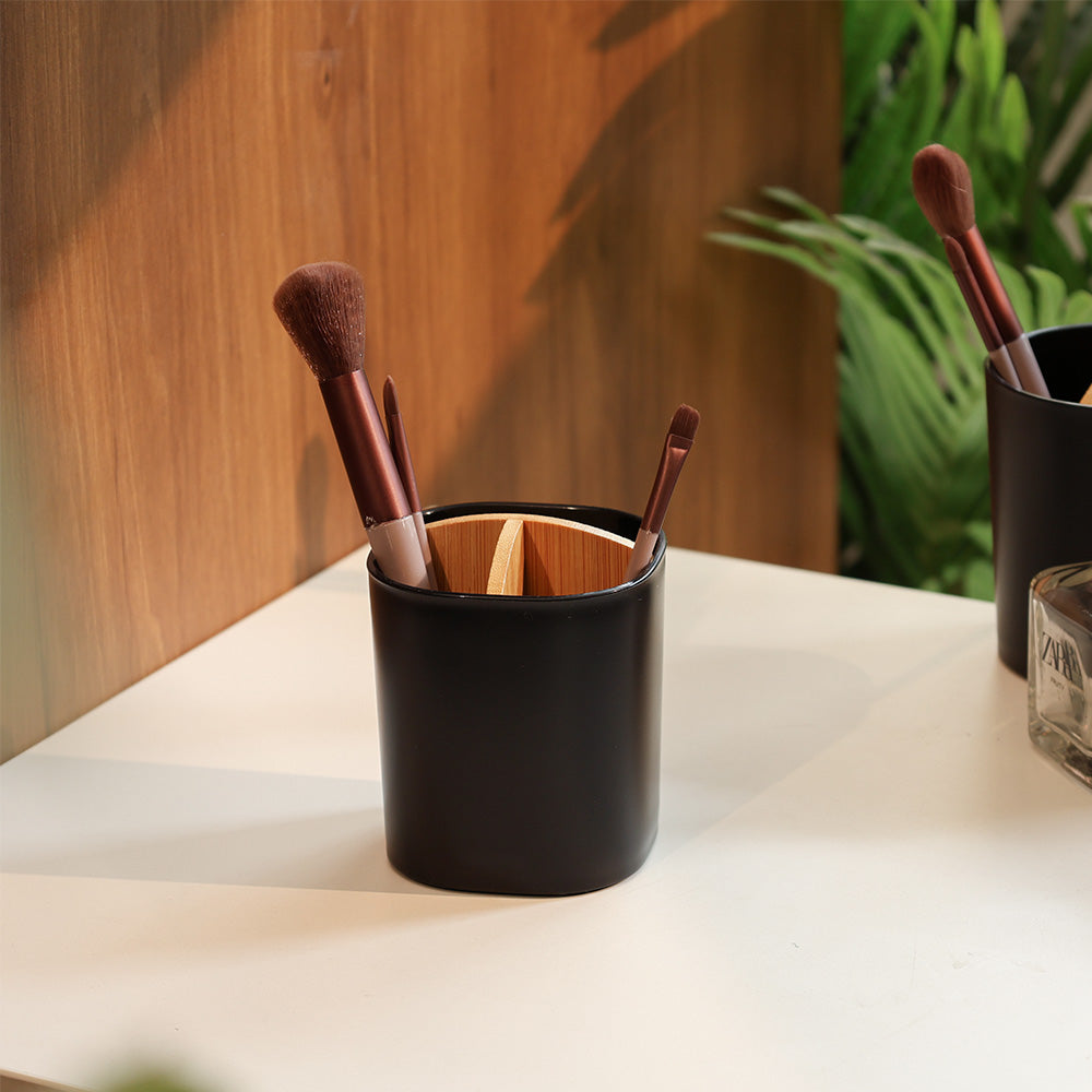 Veta Multi-compartment Tumbler - Black Natural