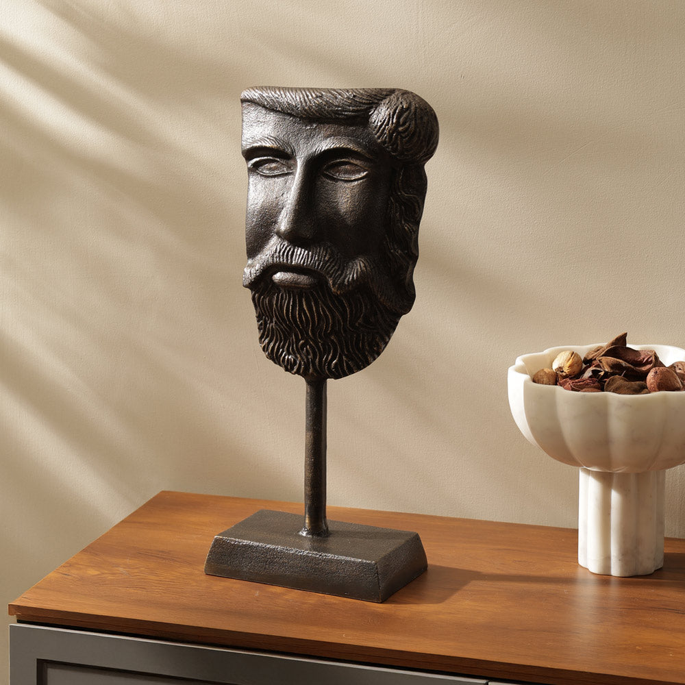 Vigos Metal Sculpture Large - Vintage Black