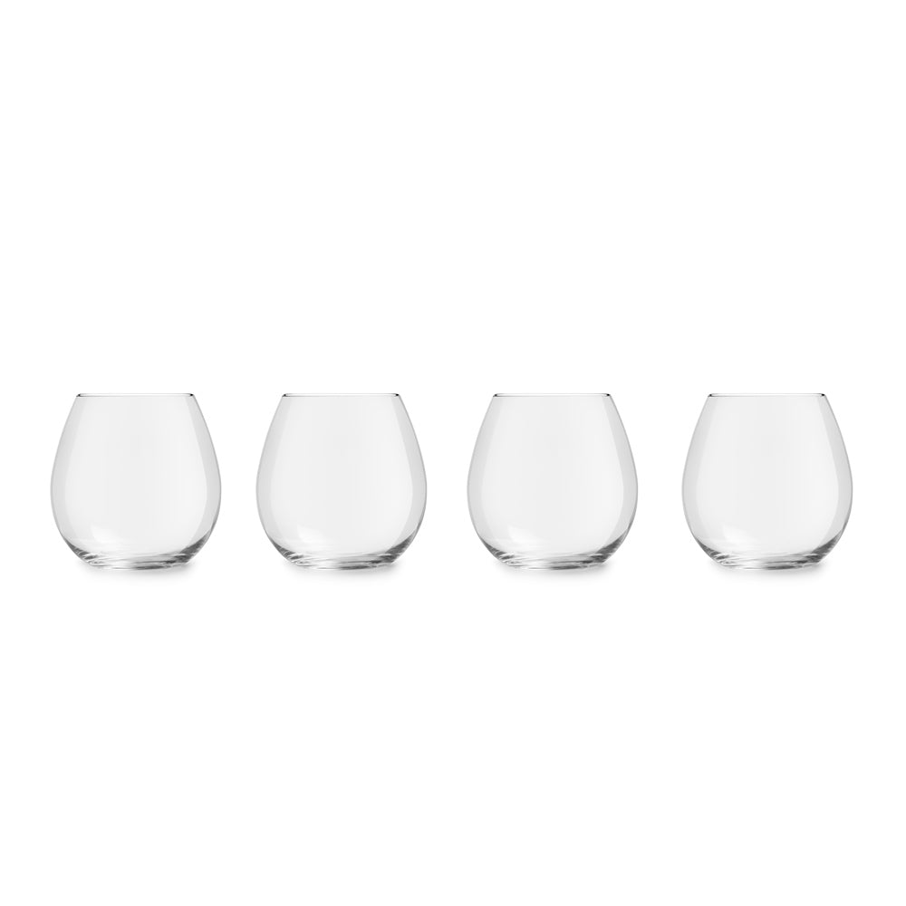 Vinetto Wine Glasses 470ml, Set of 4