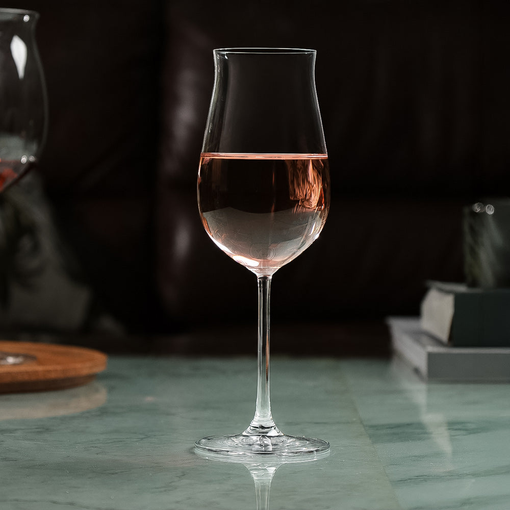 Vintage Rose Wine Glasses 320ml, Set of 2