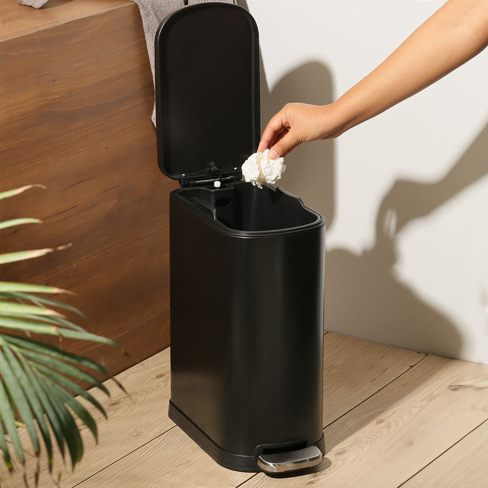 Vista Pedal Bin 10L - Black