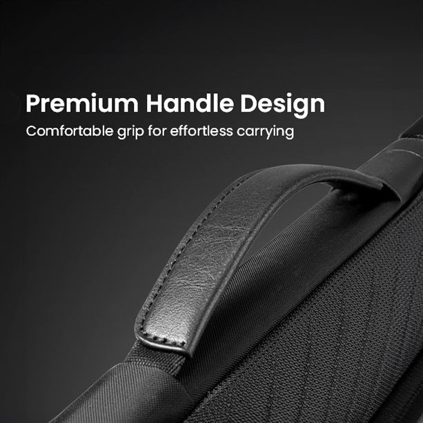 Voyage A24 Laptop Briefcase - Black 14 Inch
