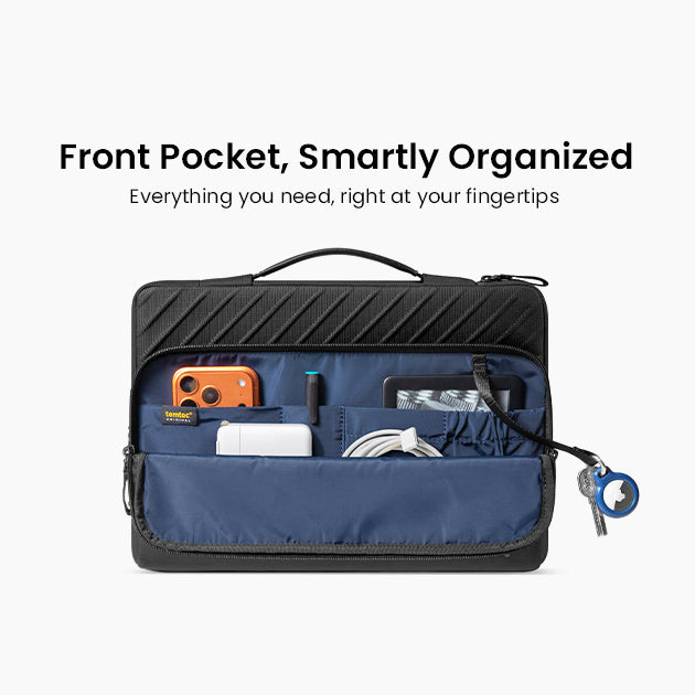 Voyage A24 Laptop Briefcase - Black 16 Inch