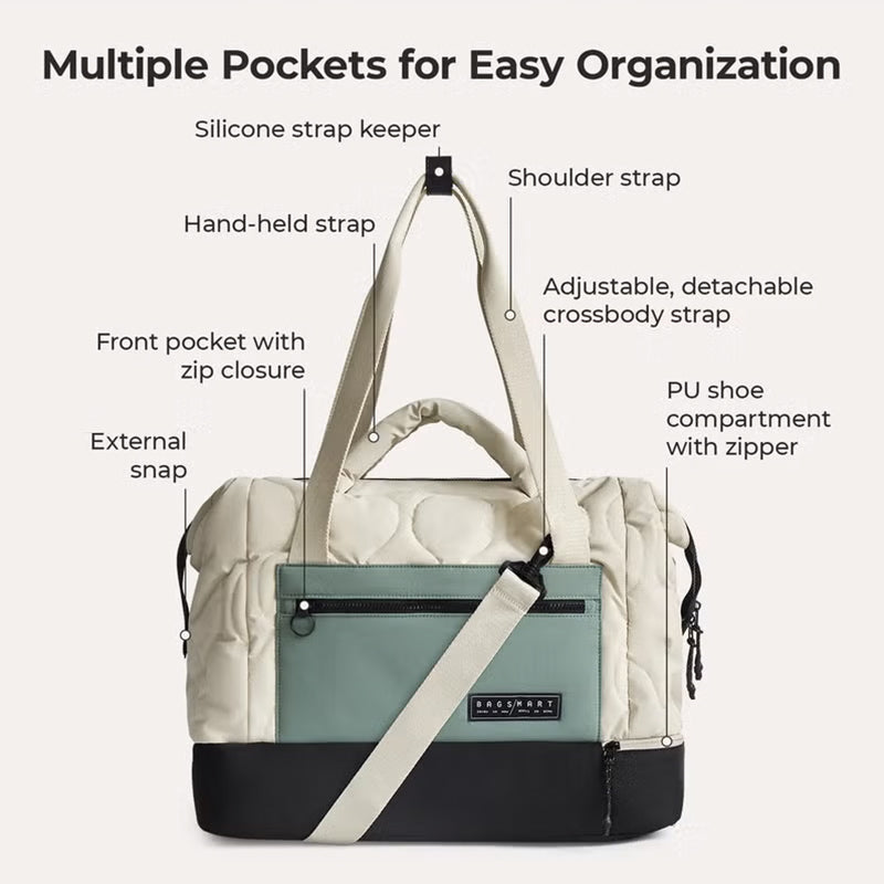 Walker Duffel Bag - Celadon