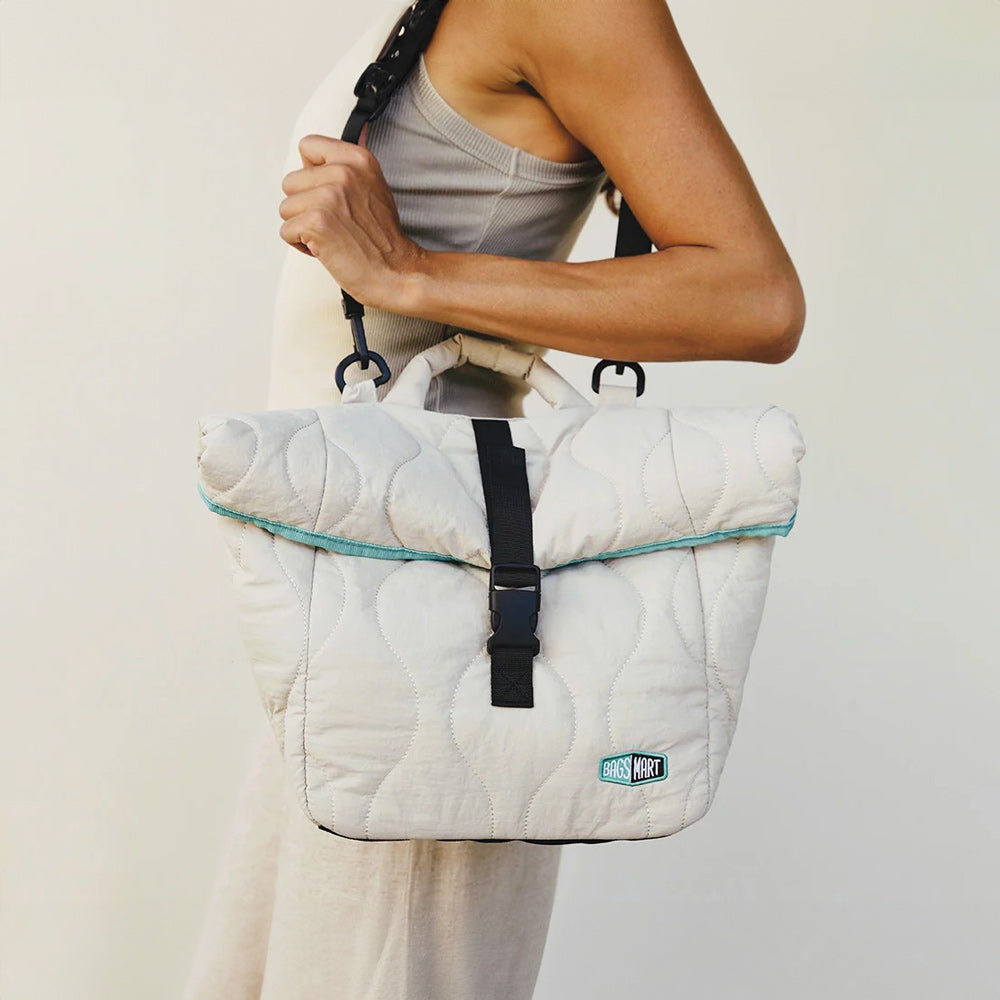 Walker Insulated Lunch Bag - Beige