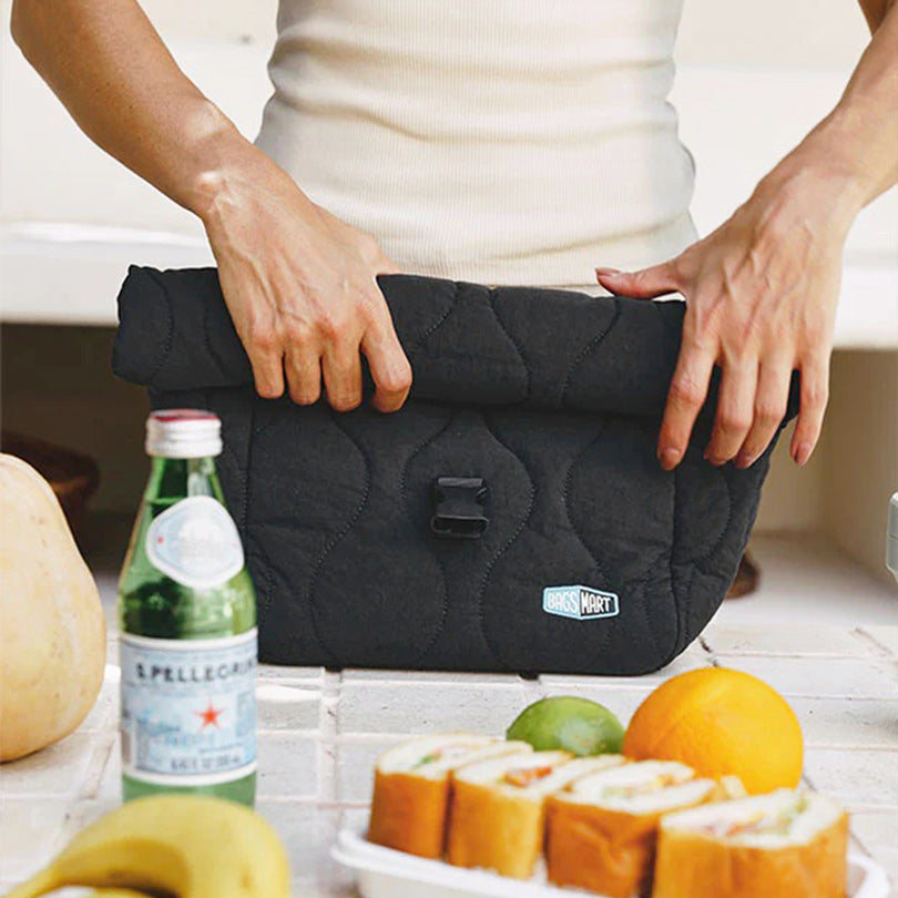 Walker Insulated Lunch Bag - Black