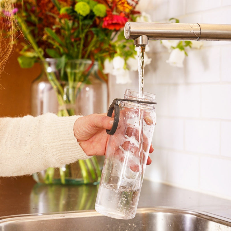 Water Bottle 500ml - Charcoal Grey