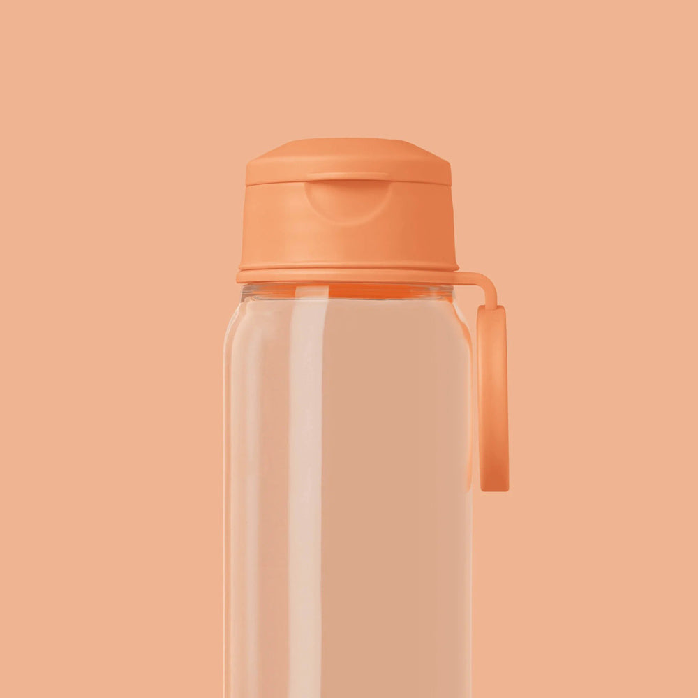 Water Bottle 500ml - Peach Orange