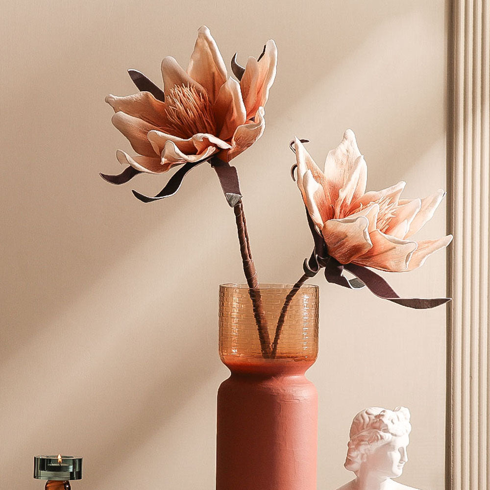 Water Lily Faux Stem - Sand