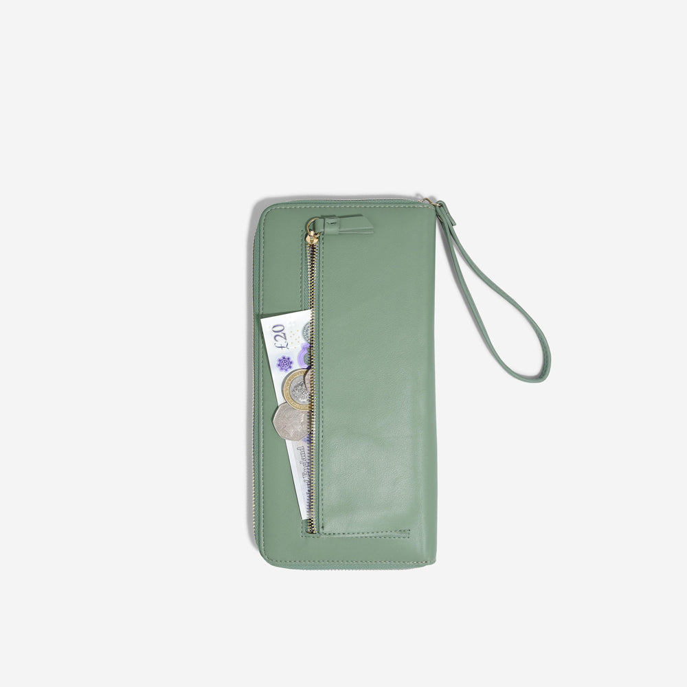 Wave Family Passport Holder - Green