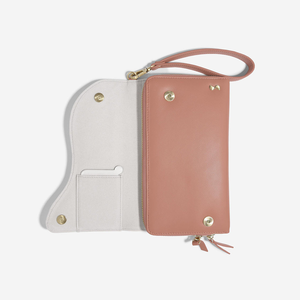 Wave Jewellery Roll - Red