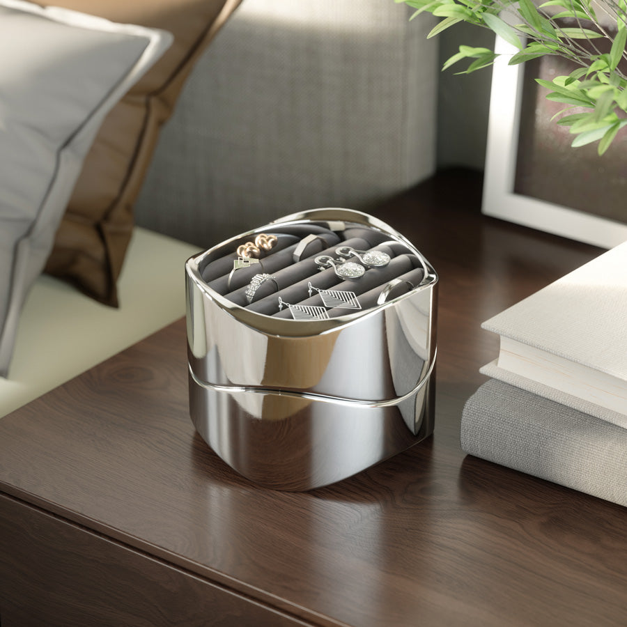 Wavy Jewellery Organizer - Chrome