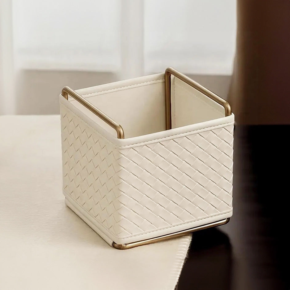 Cross Square Organiser Small - Cream